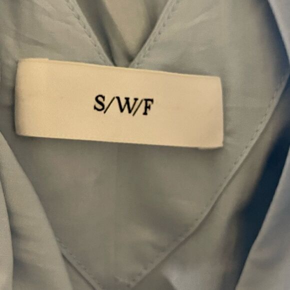 Anthropologie S/W/F V Neck Tiered Maxi Dress - Picture 13 of 14